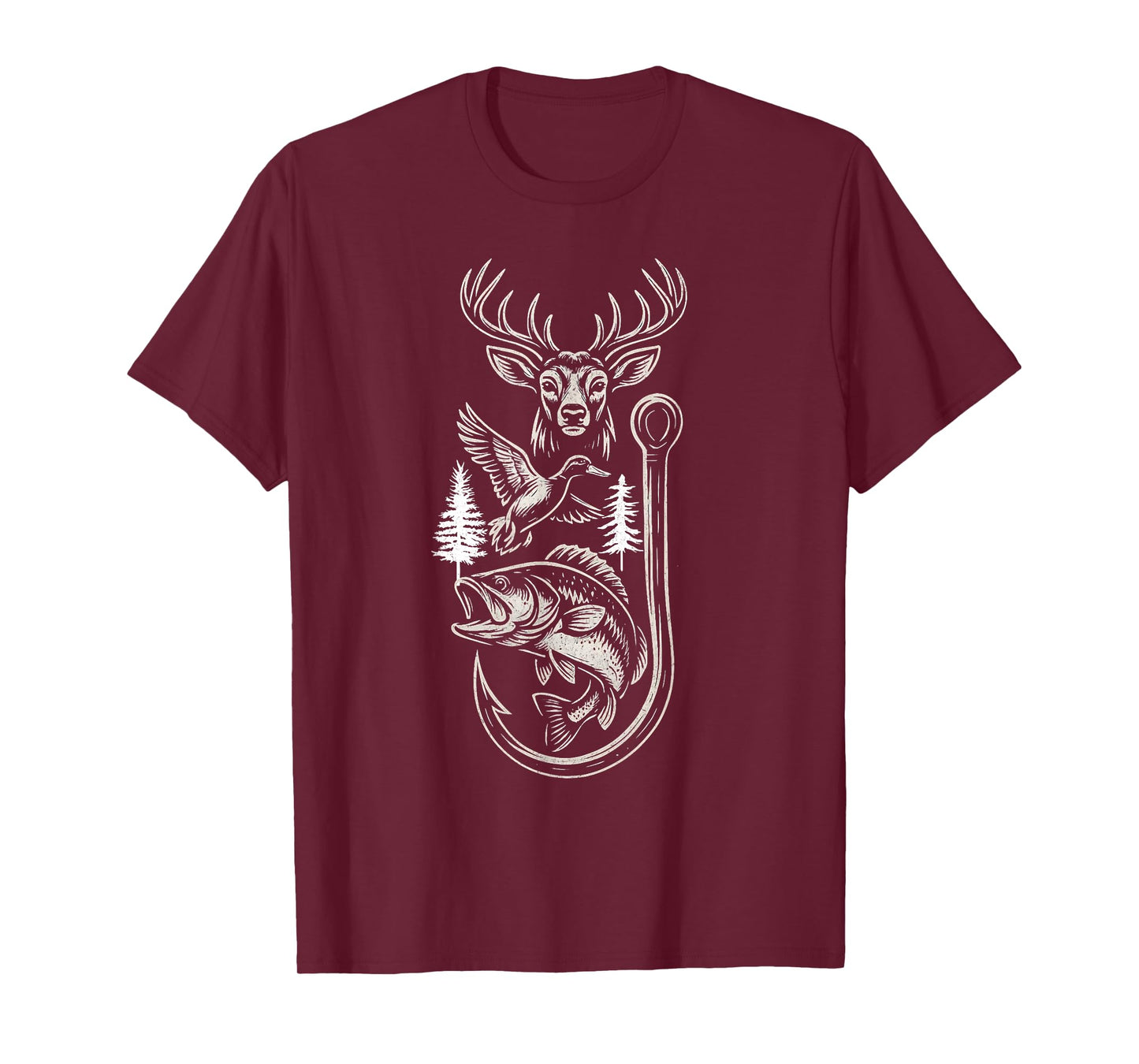 Hunting, Fishing, Wildlife, and Outdoors Apparel for Men T-Shirt