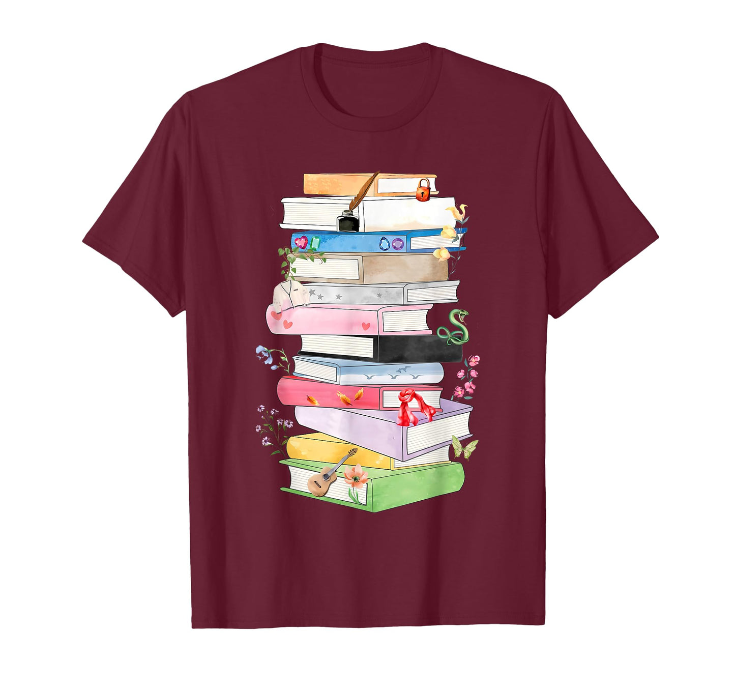Life of A Reader Funny Book Lovers Book Nerds Bookworm T-Shirt