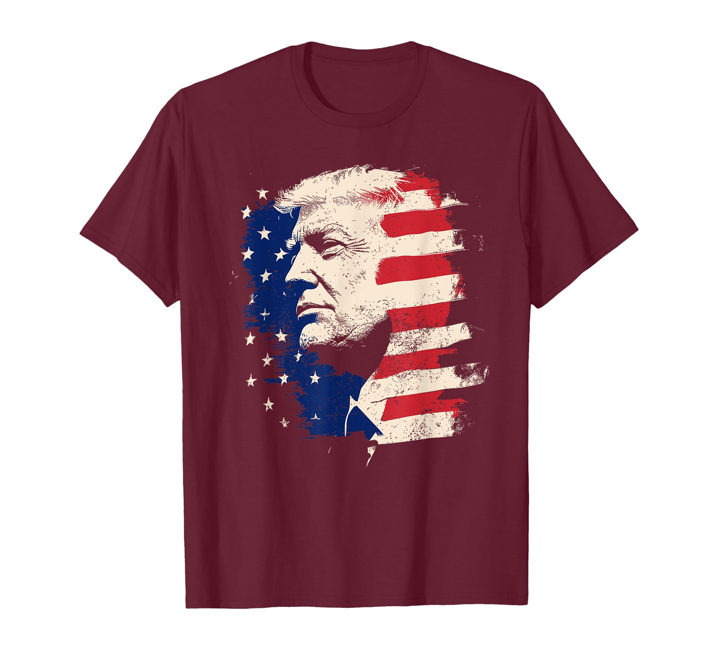 President Trump Portrait Vintage T-Shirt
