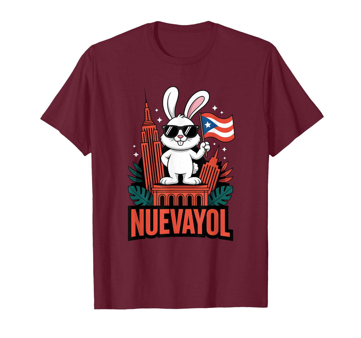 Nuevayol Puerto Rican Self-Respect Graphic T-Shirt