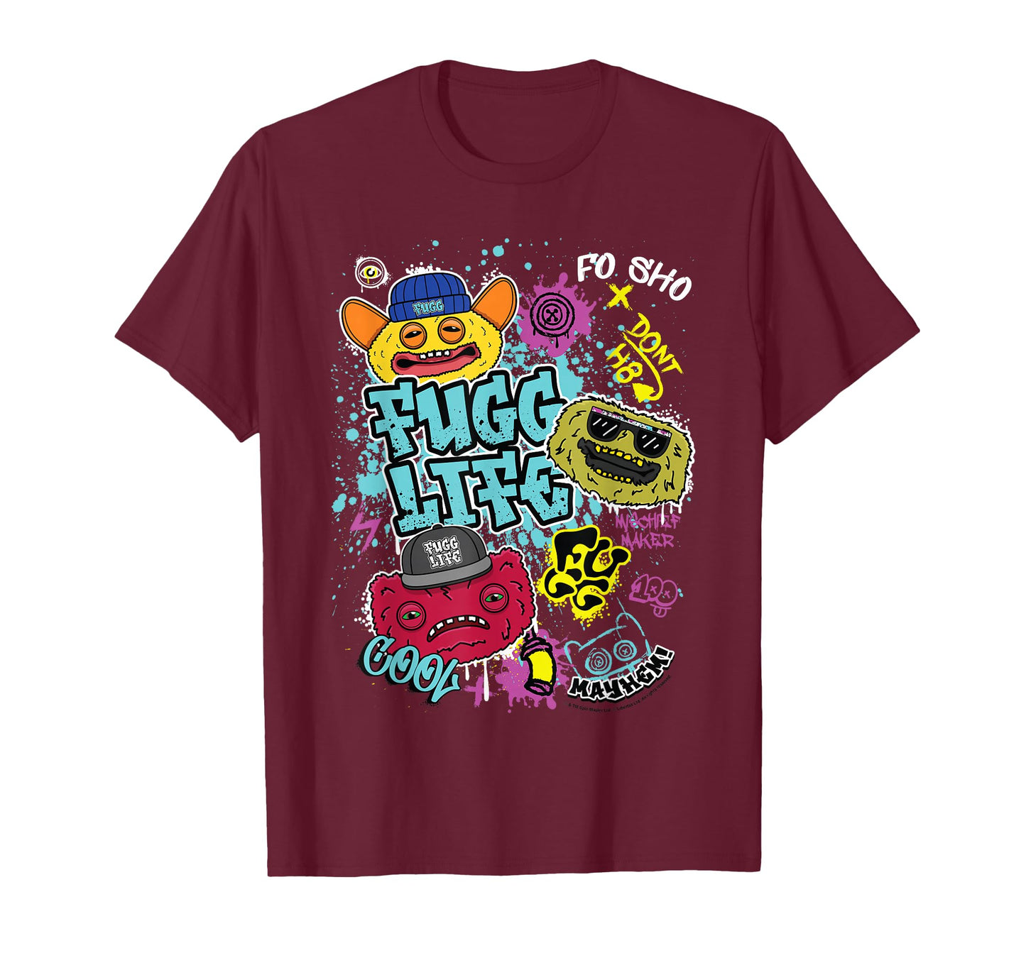 Fugg Life Grin Grin Count Underoo Mcgoo & Wide Eyed Weirdo T-Shirt