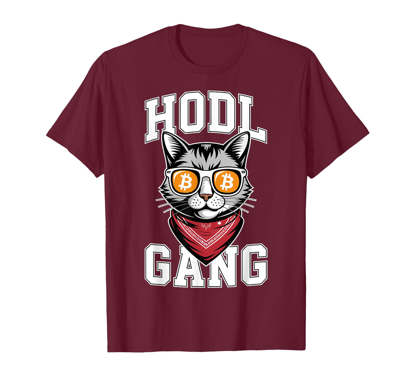 Bitcoin Cat HODL T-Shirt