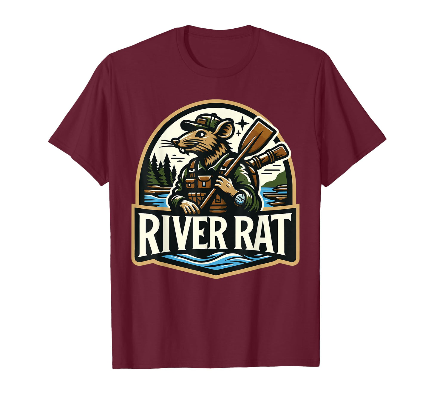 River Rat, River Life, River Adventures, River Rat T-Shirt