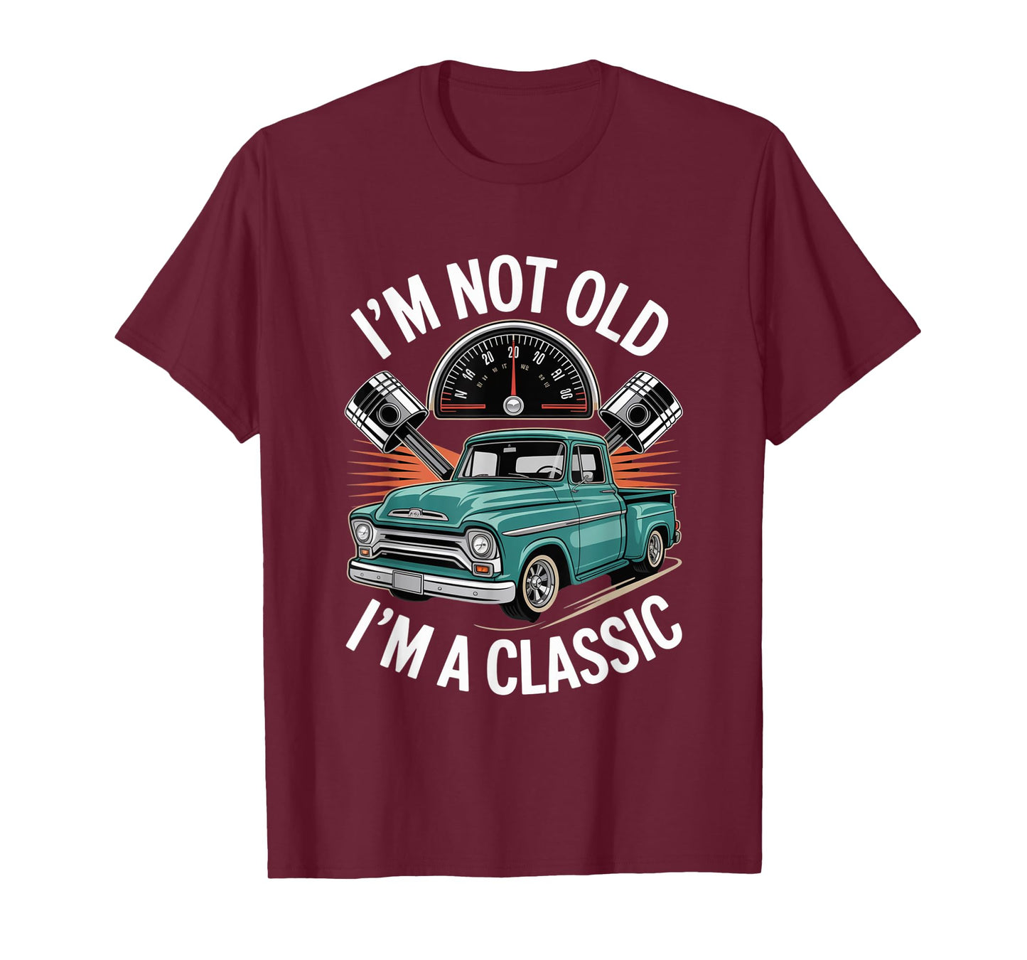 I'm Not Old I'm Classic Funny Vintage Aged to Perfection T-Shirt