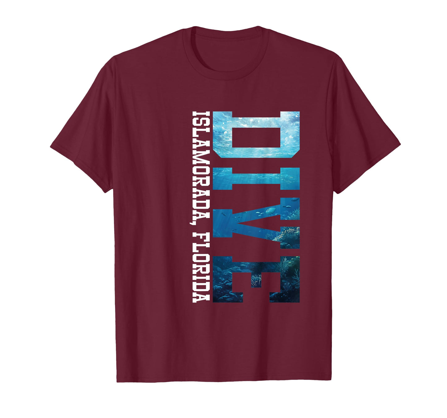 Dive Islamorada Florida Ocean Underwater Scuba Diving T-Shirt