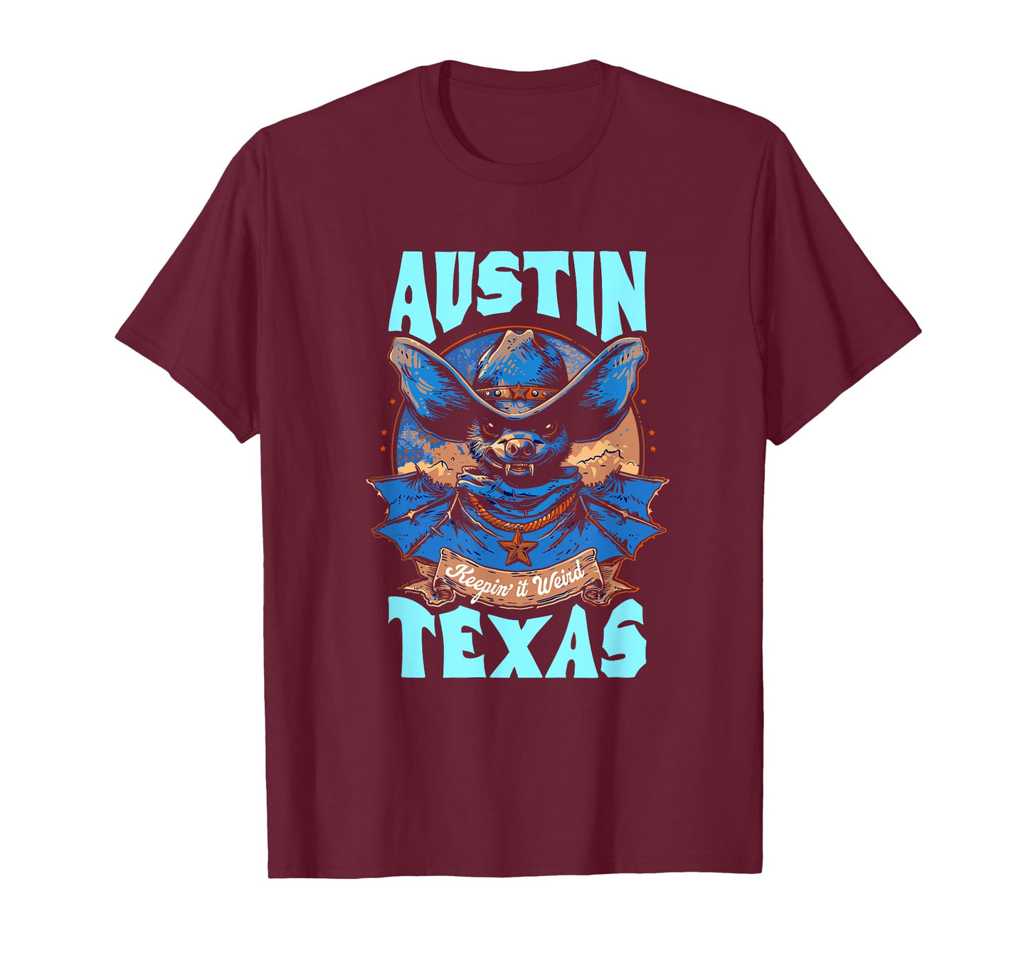 Texas Pride - Keep It Weird Austin - Austin Bats T-Shirt