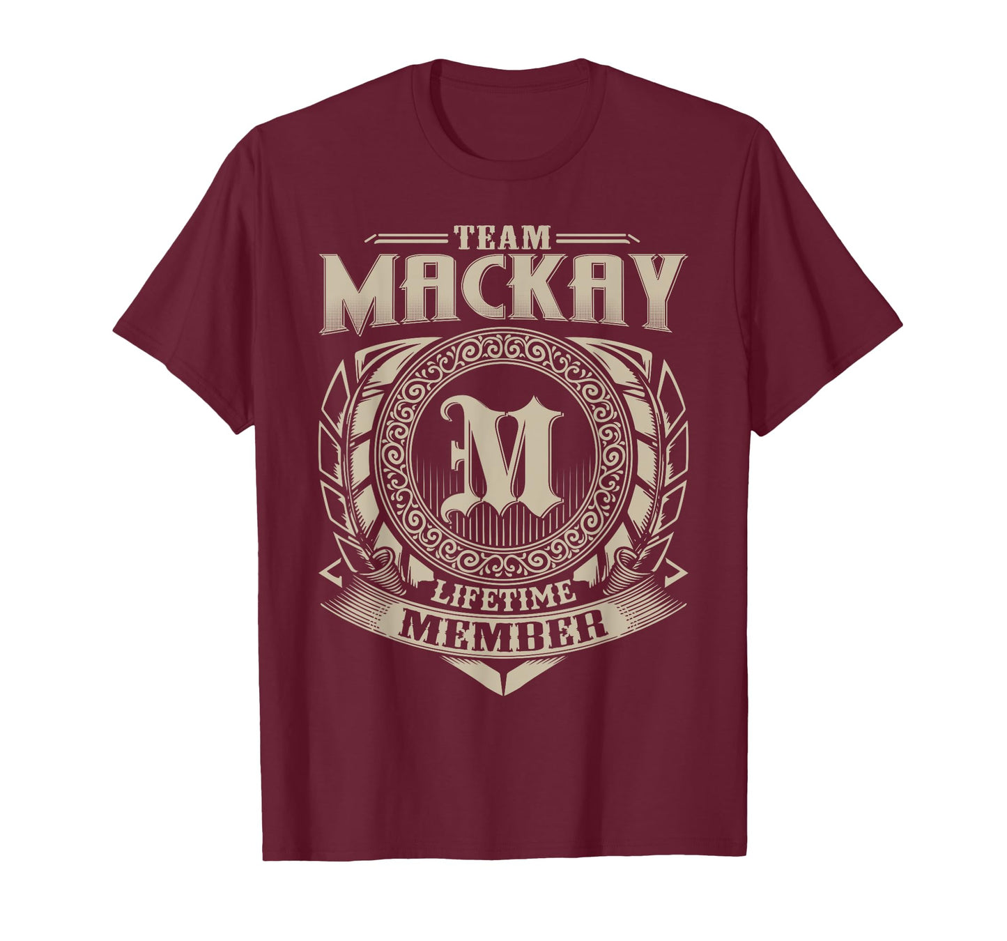 Team MACKAY Lifetime Member Funny MACKAY Family Name Vintage T-Shirt