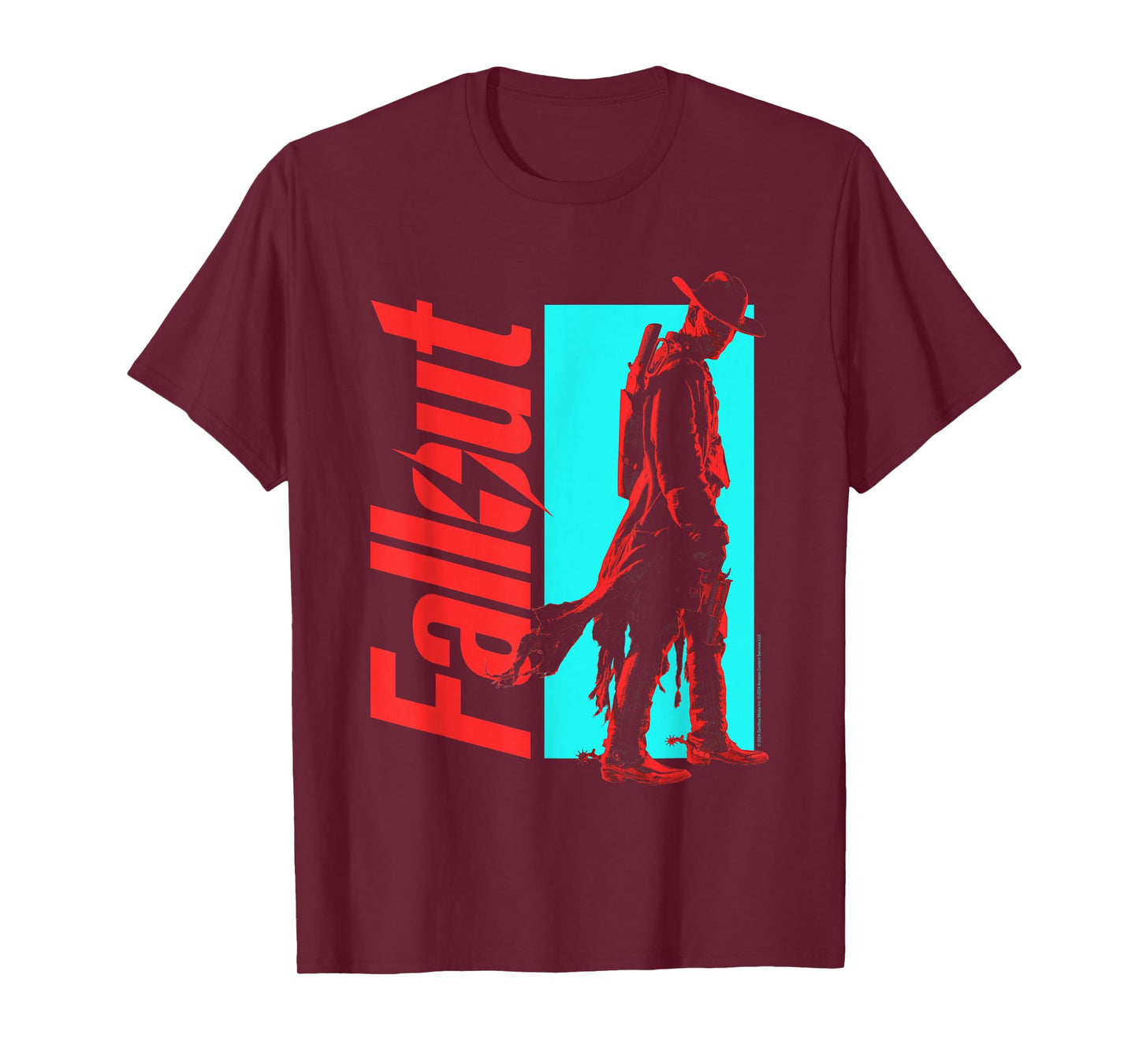 Fallout TV Series Character The Ghoul Boxed Shadow T-Shirt