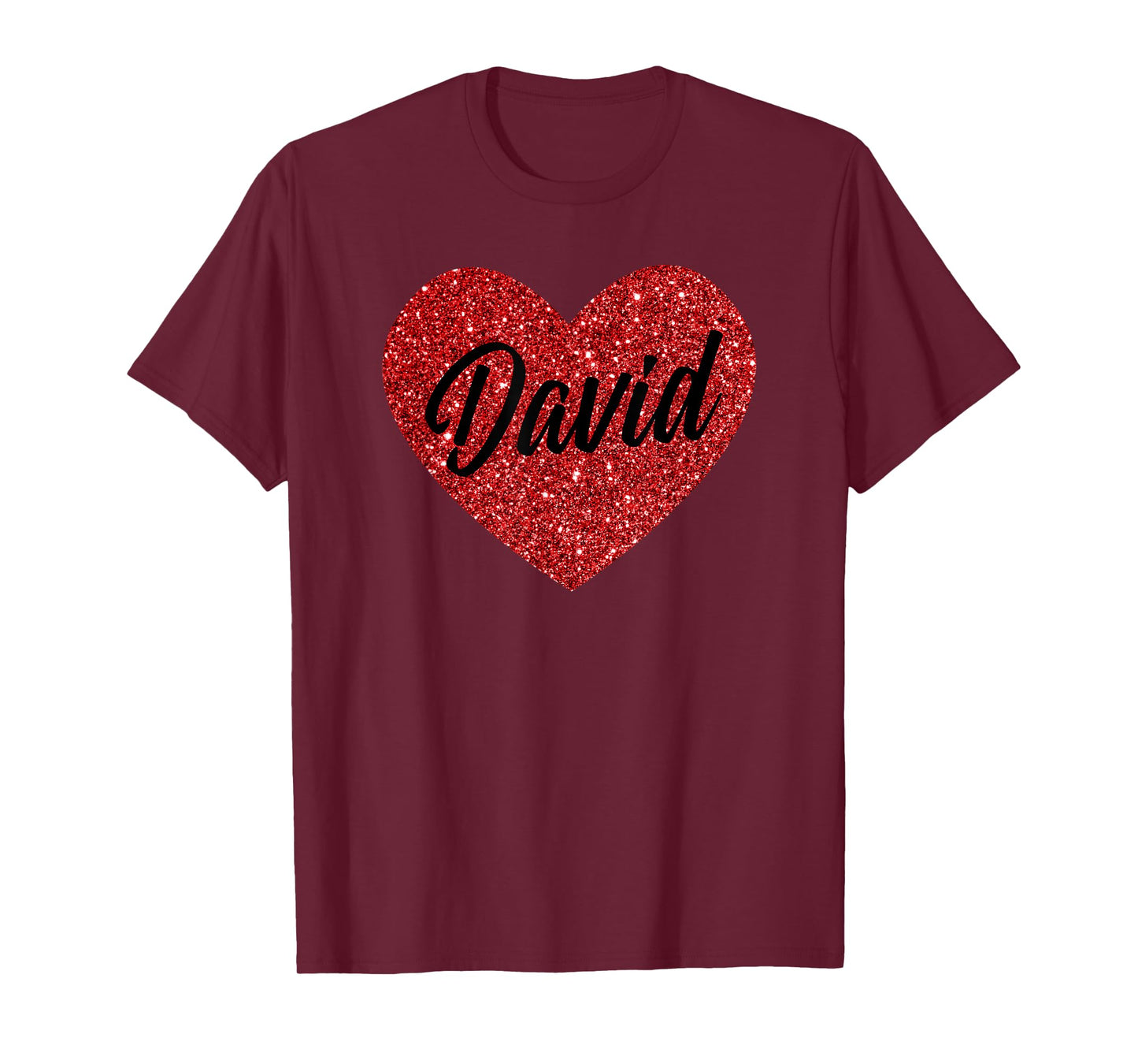 I Love David Cute David Heart for Valentine's Day T-Shirt