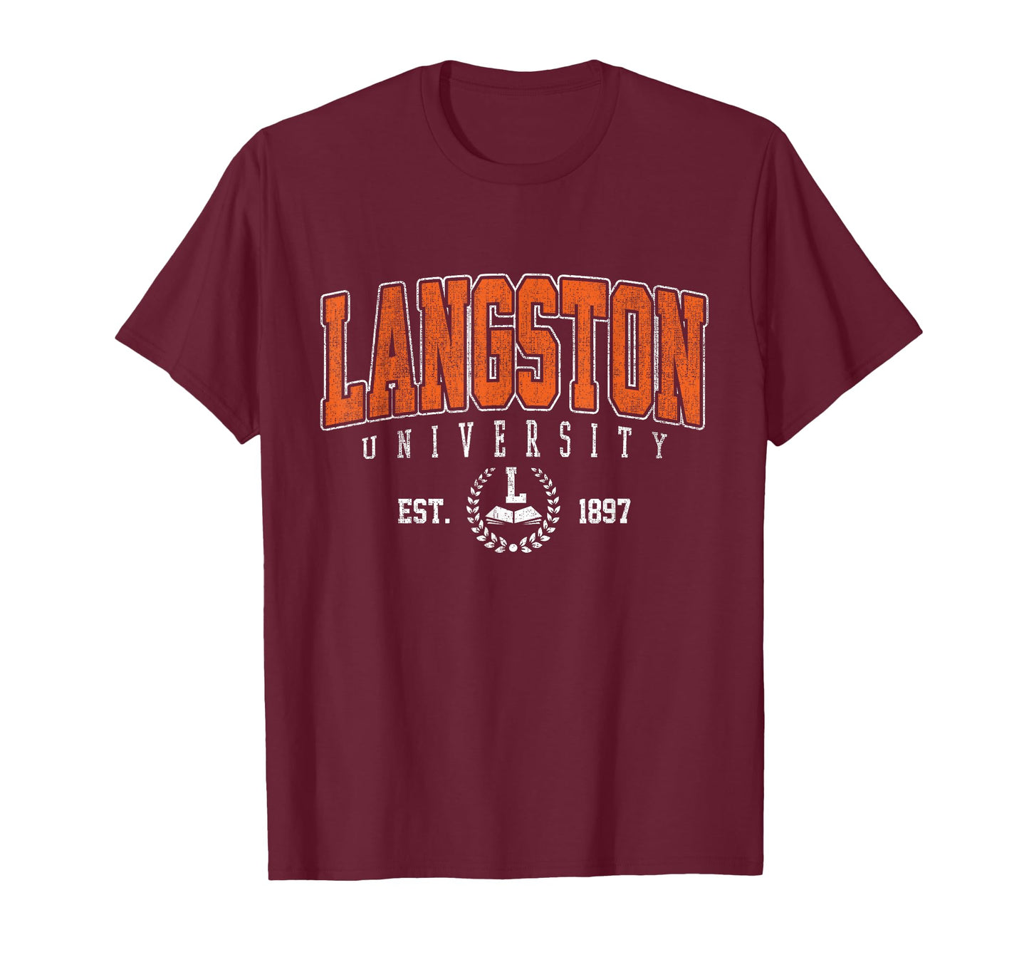 Langston Arch Athletic Retro Sports Tee Men Women T-Shirt