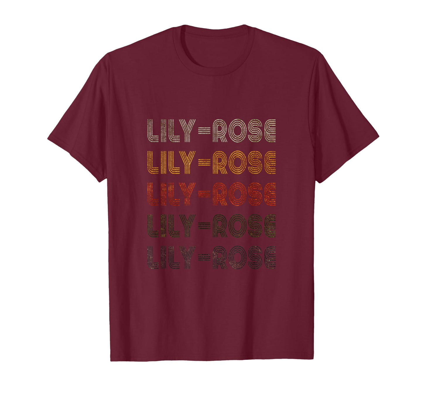 Love Heart Lily-Rose Tee Grunge Vintage Black Lily-Rose T-Shirt