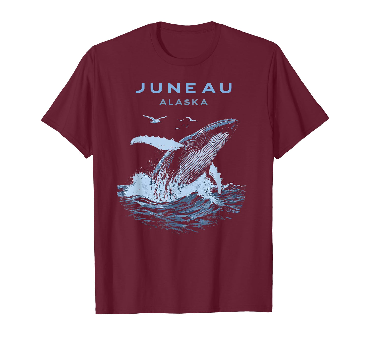 Juneau Alaska Humpback Whale T-Shirt