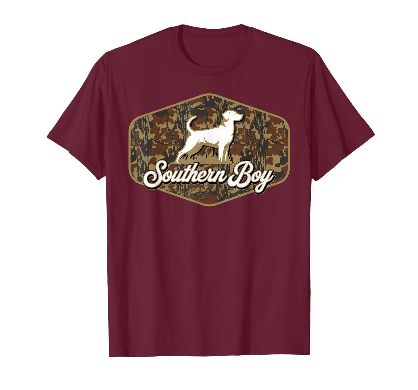 Local Boy Hunting Dog Retro Southern Country Pride Vintage T-Shirt