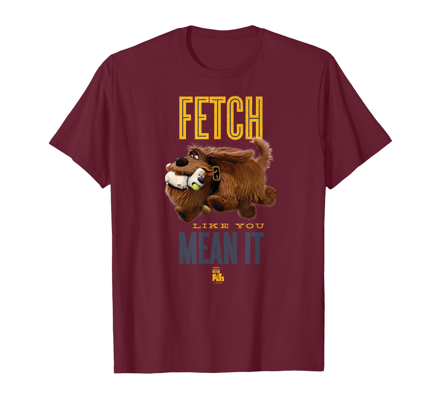 The Secret Life of Pets Duke Fetch Like You Mean It T-Shirt
