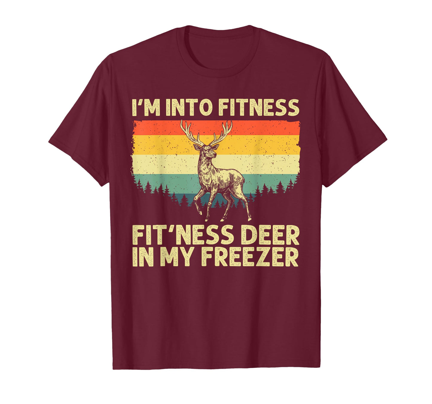 Deer Hunting Art For Men Women Wildlife Hunter Deer Hunting T-Shirt