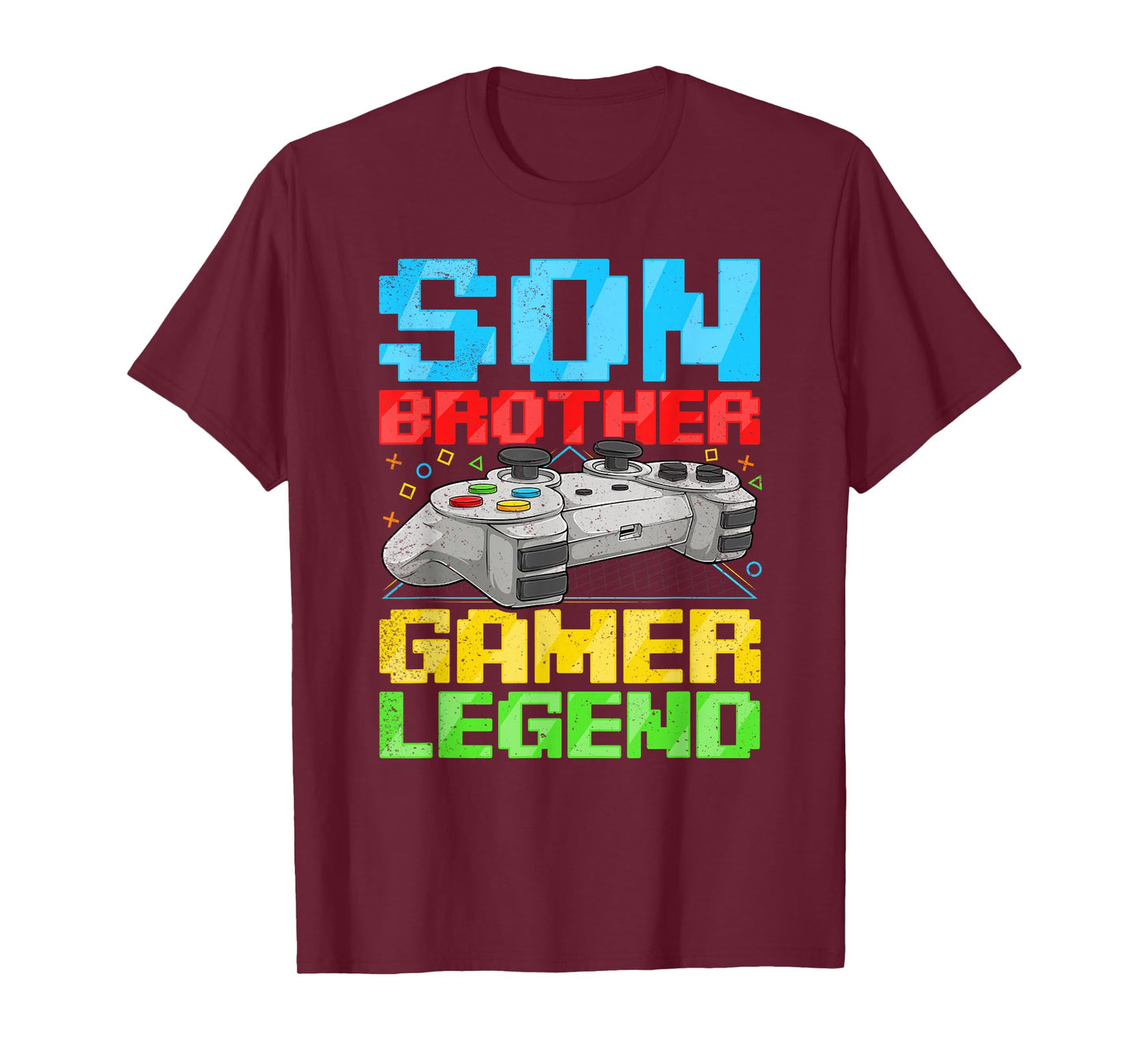 Funny Gamer Vintage Video Games For Boys Brother Son T-Shirt
