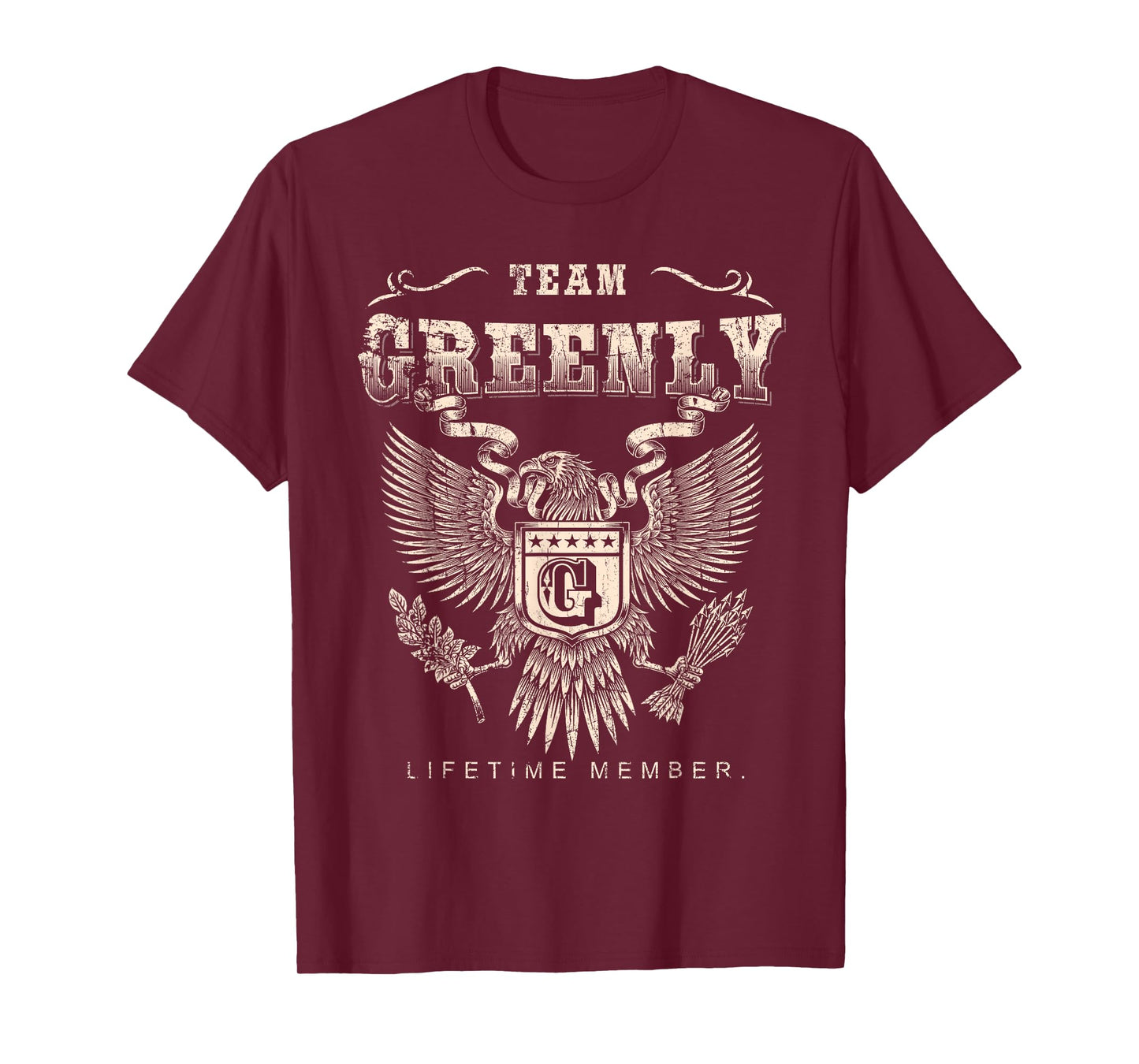 Team Greenly Lifetime Member - Greenly Name T-Shirt