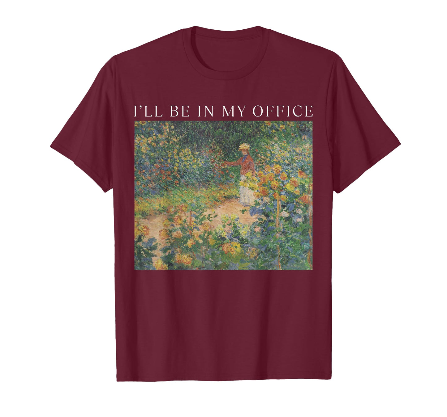I'll Be in My Office Garden Funny Distressed Gardening T-Shirt