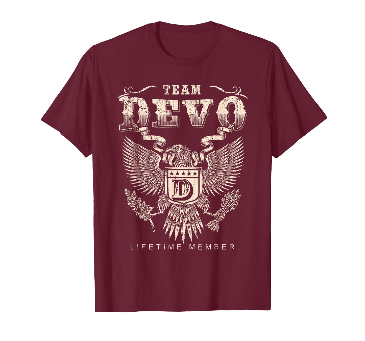 Team Devo Lifetime Member - Devo Name T-Shirt