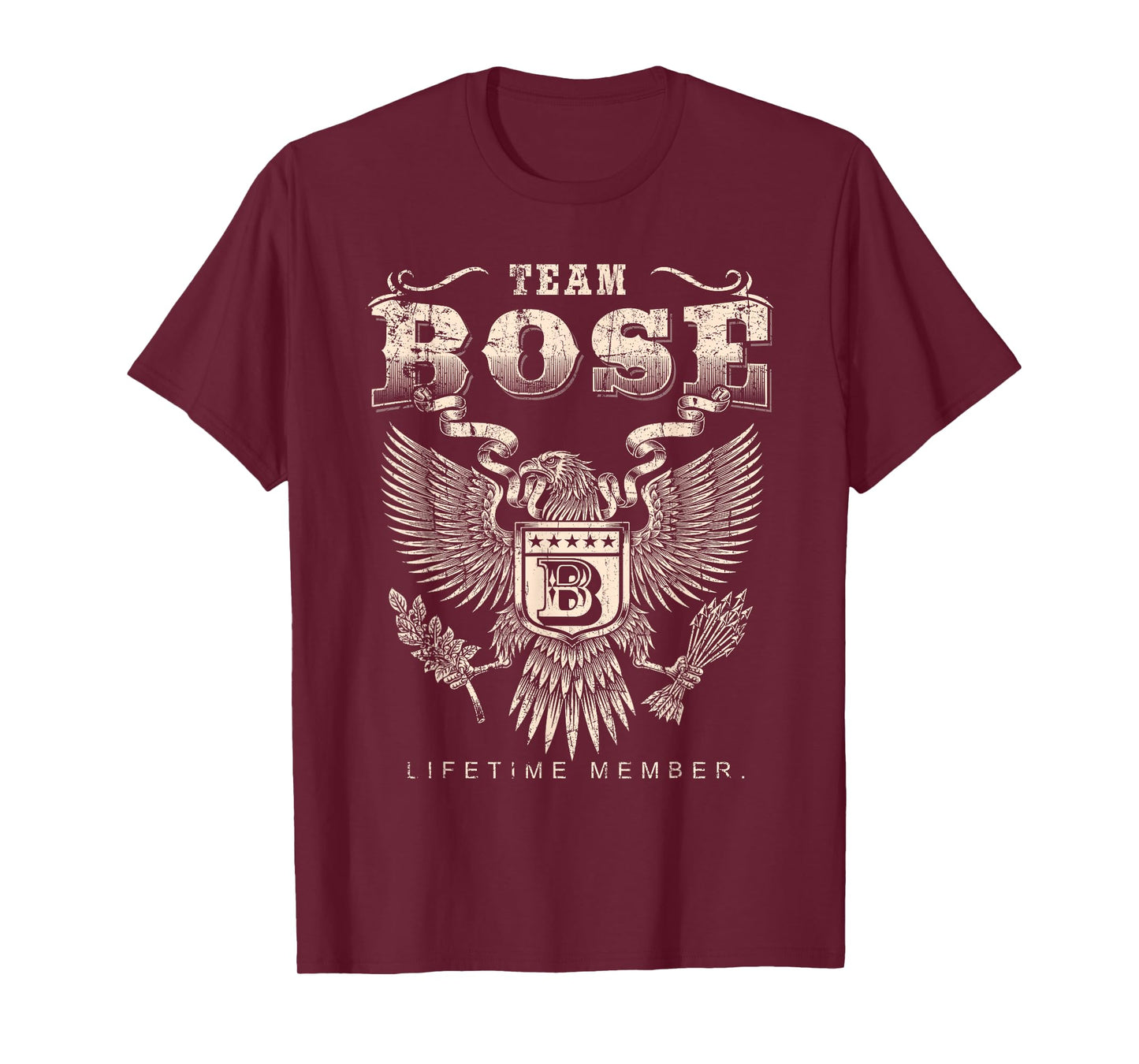 Team Bose Family Name Lifetime Member T-Shirt T-Shirt