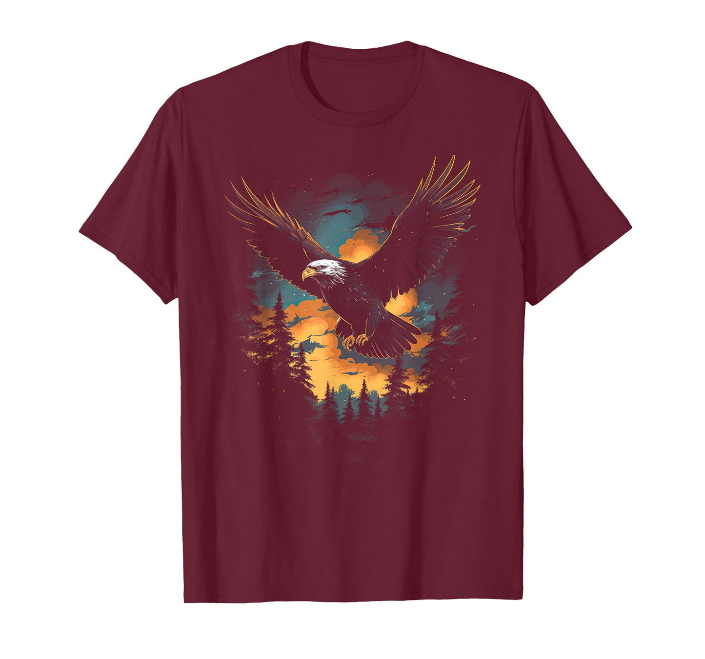 Eagle Forest Animal Wildlife T-Shirt