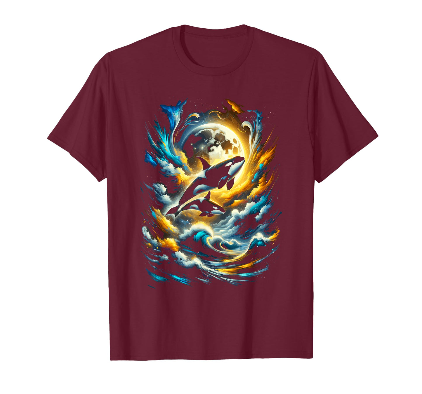 Killer Whale Ocean seaworld whale Lover for women Men Orca T-Shirt