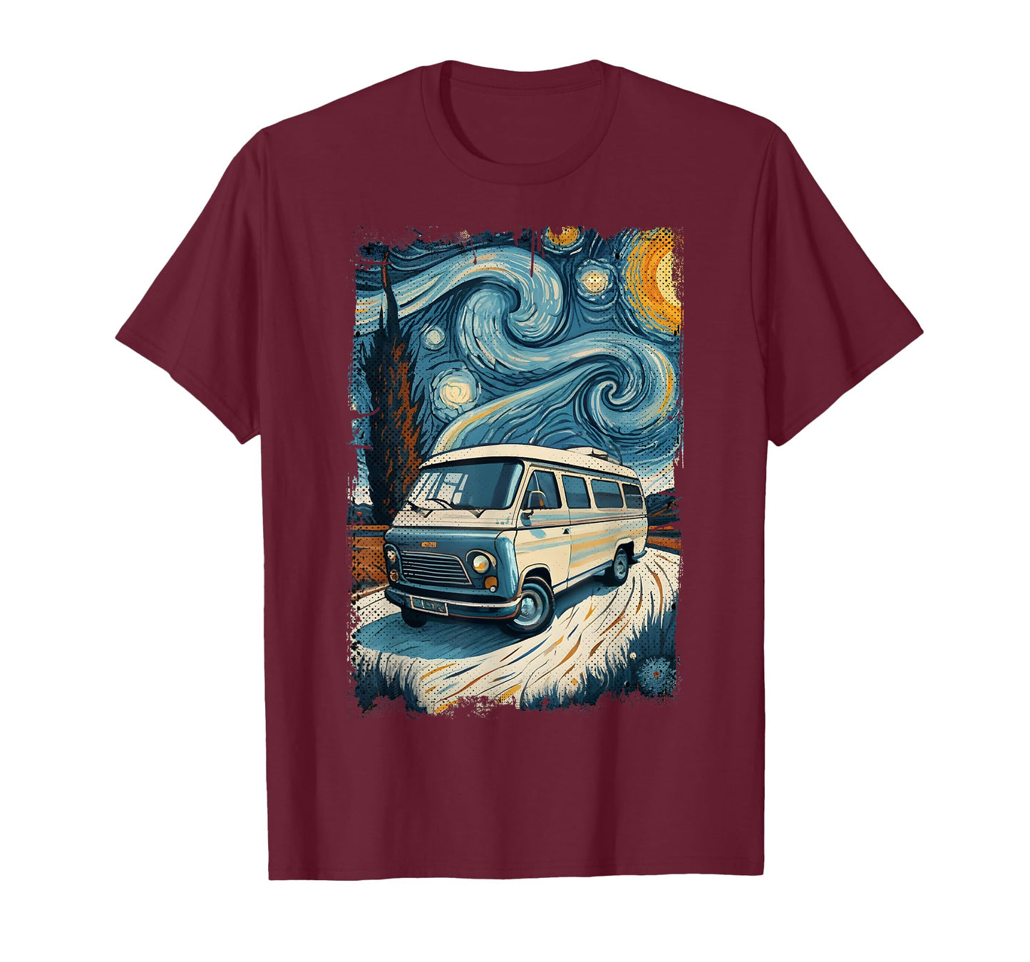 Van Life Clothing Retro Vintage Van Dwellers Vanlife Nomads T-Shirt