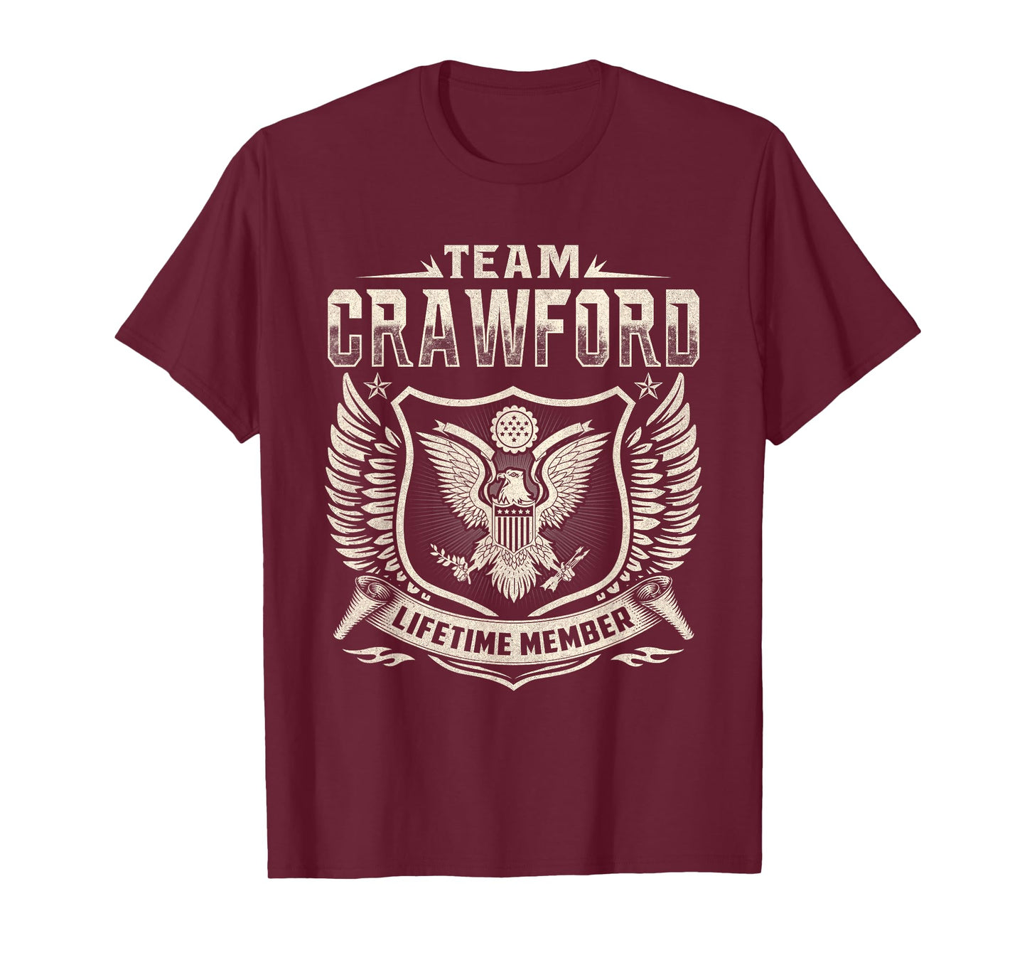 Crawford Family Shirt Team Crawford Lifetime Member T-Shirt