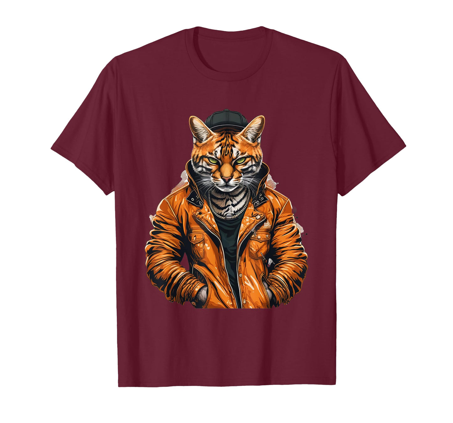 Orange Bengal Cat Thug Cat Gangster Cat Gangster Life T-Shirt