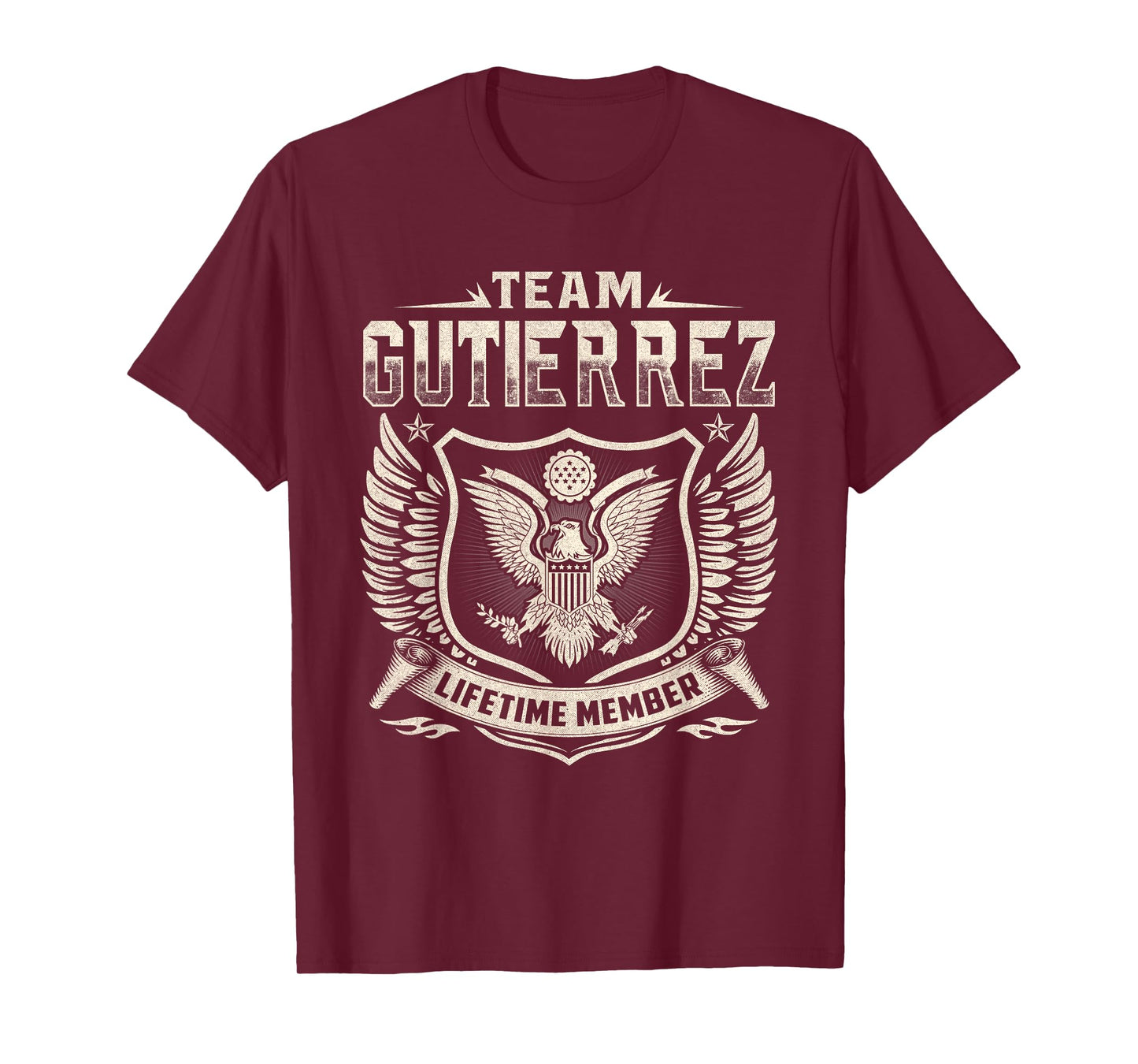 Gutierrez Family Shirt Team Gutierrez Lifetime Member T-Shirt