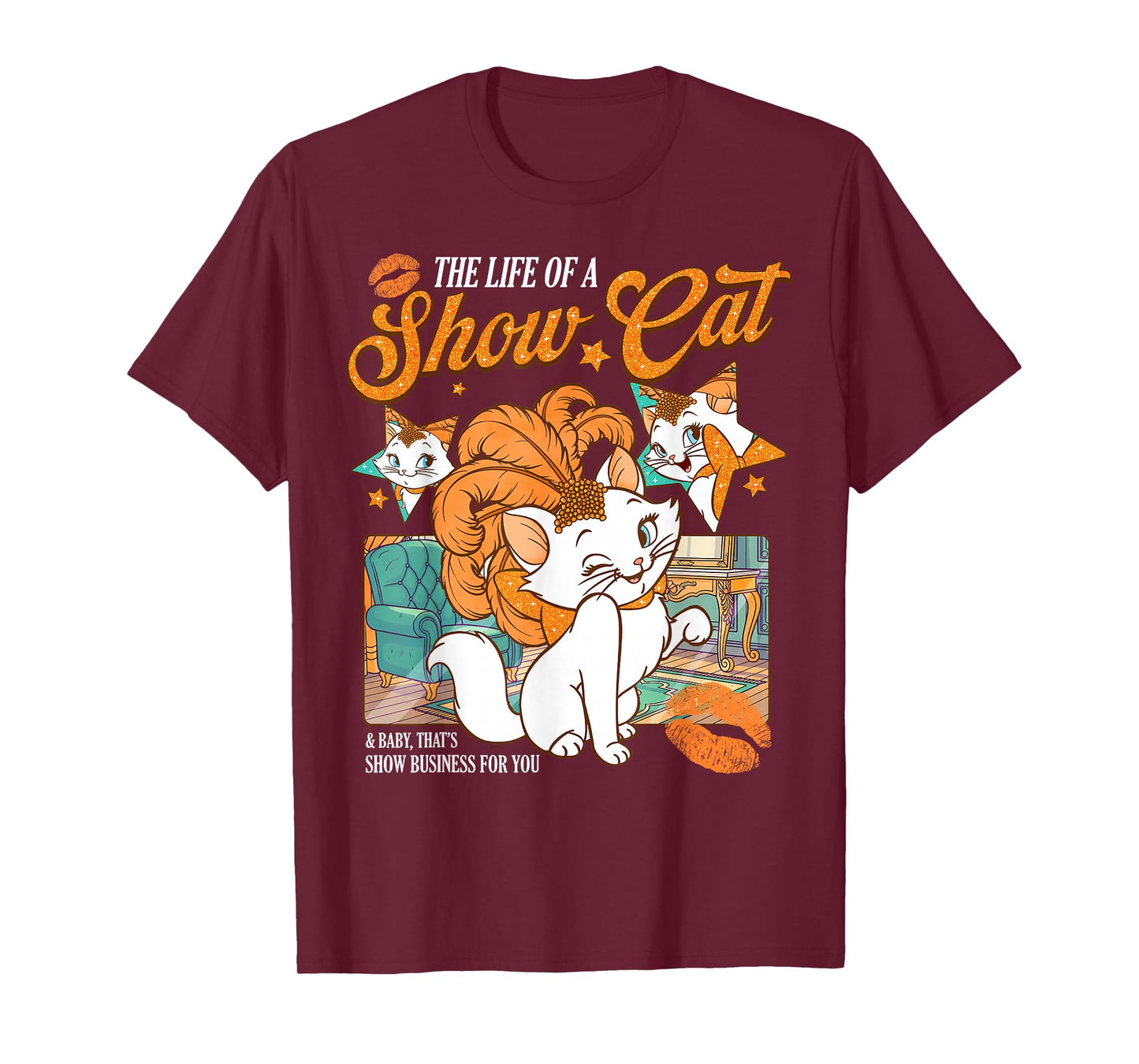 Cute Cat Era Life of Showcat Cat Lover Country Music Concert T-Shirt