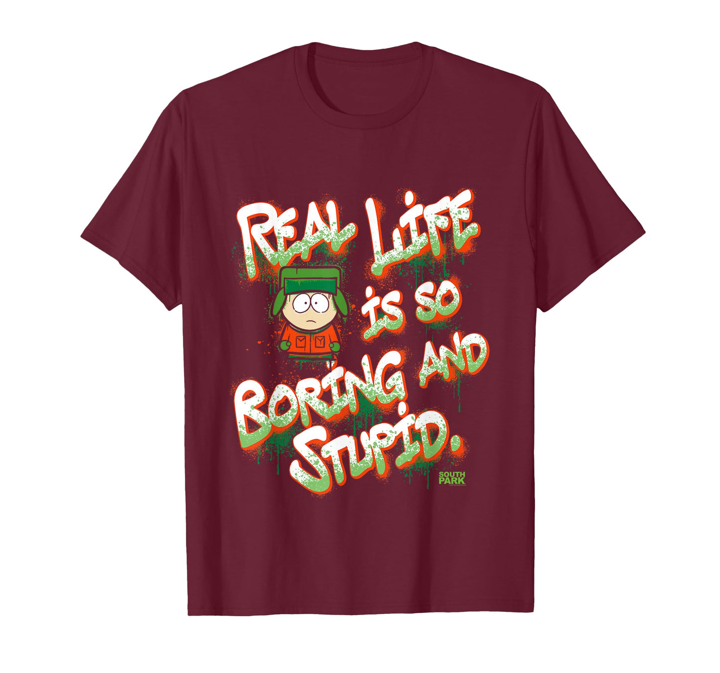South Park Kyle Real Life Graffiti T-Shirt
