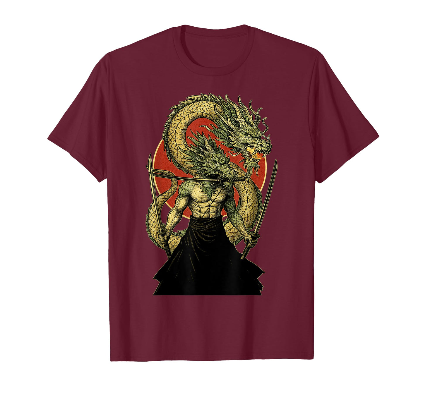 Zoro Pirate - Samurai Anime Funny Manga Dragon Warrior T-Shirt