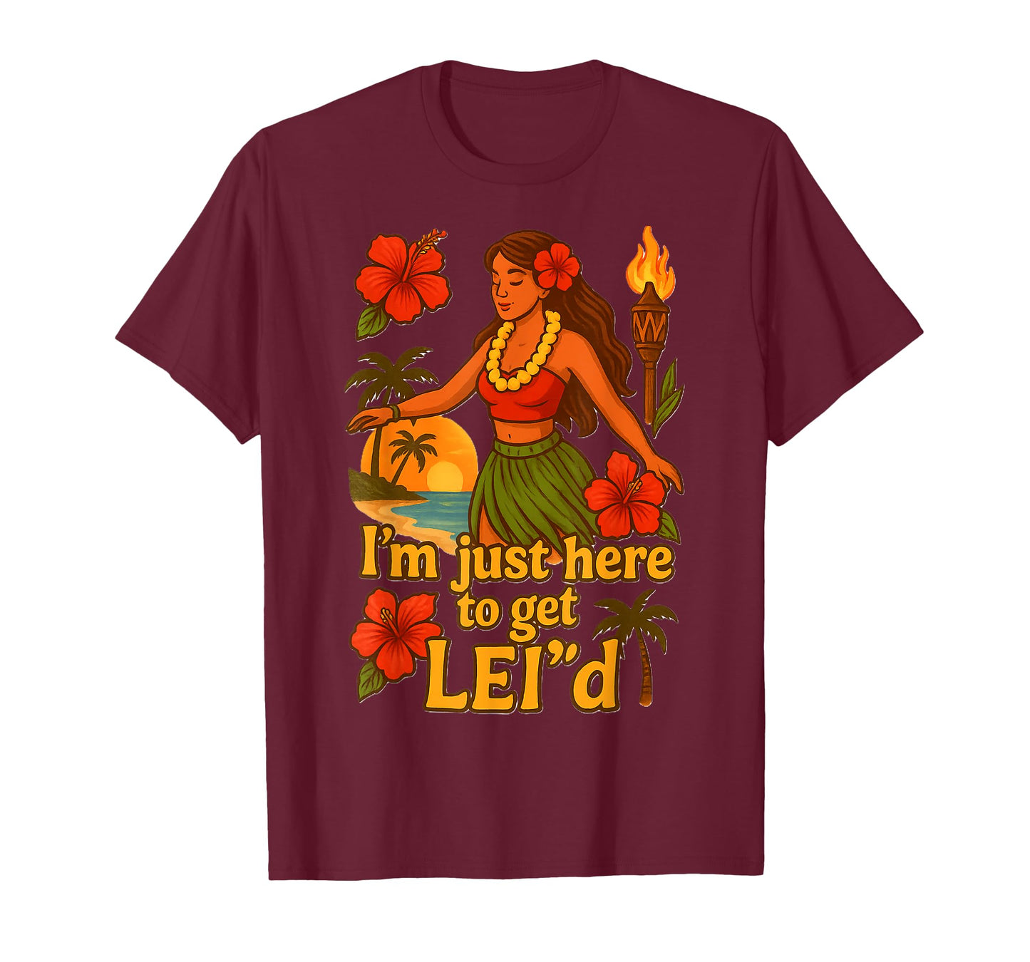 Funny Hawaiian Luau T-Shirt