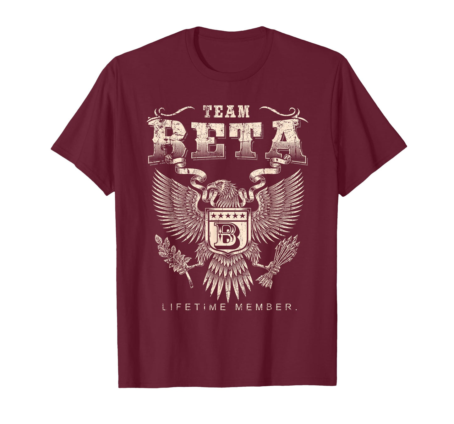 Team Beta Lifetime Member - Beta Name T-Shirt