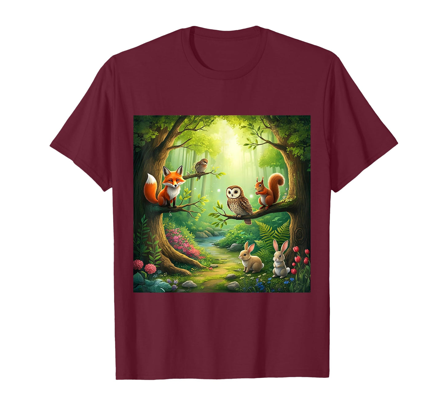 Enchanted Forest Friends T-Shirt