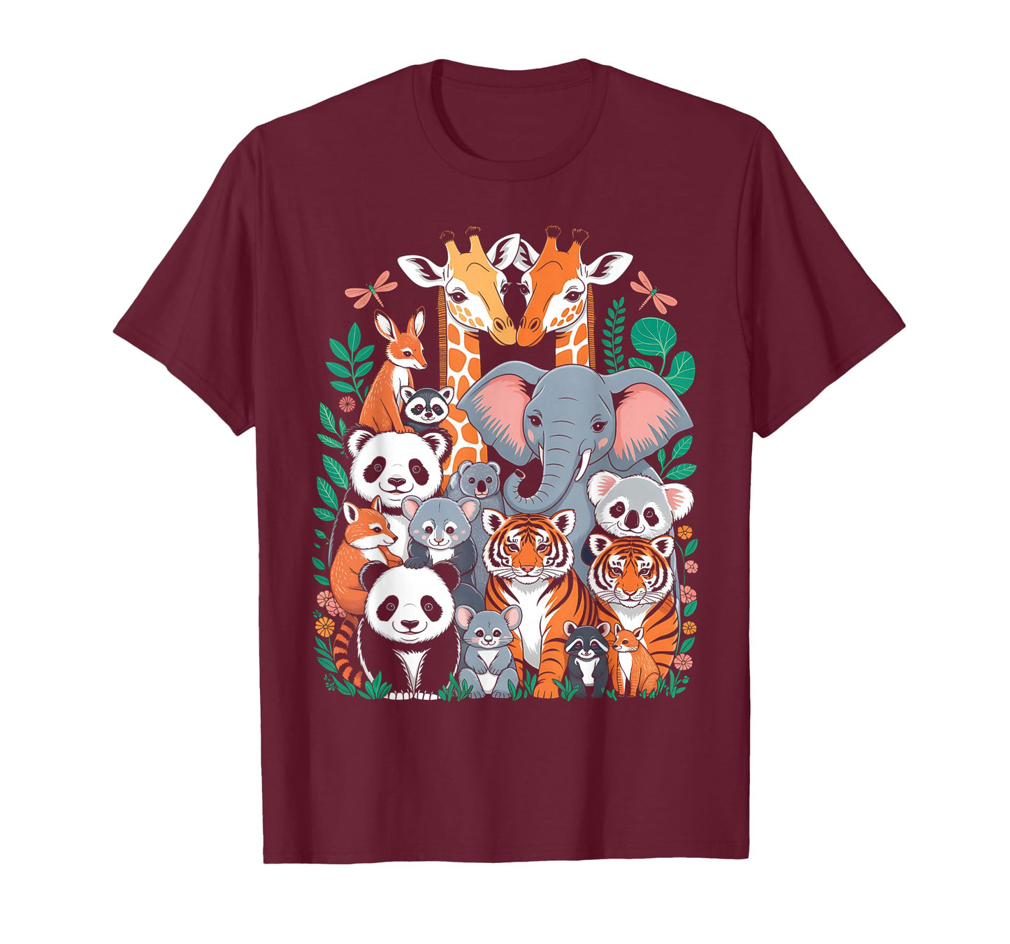 Zoo Animals Wildlife Birthday Party Animal Safari Jungle T-Shirt