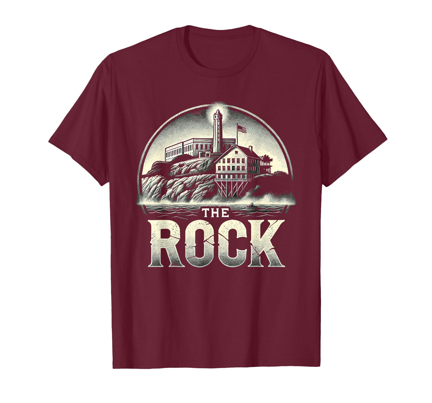 Alcatraz Island Prison History Famous Prison American T-Shirt