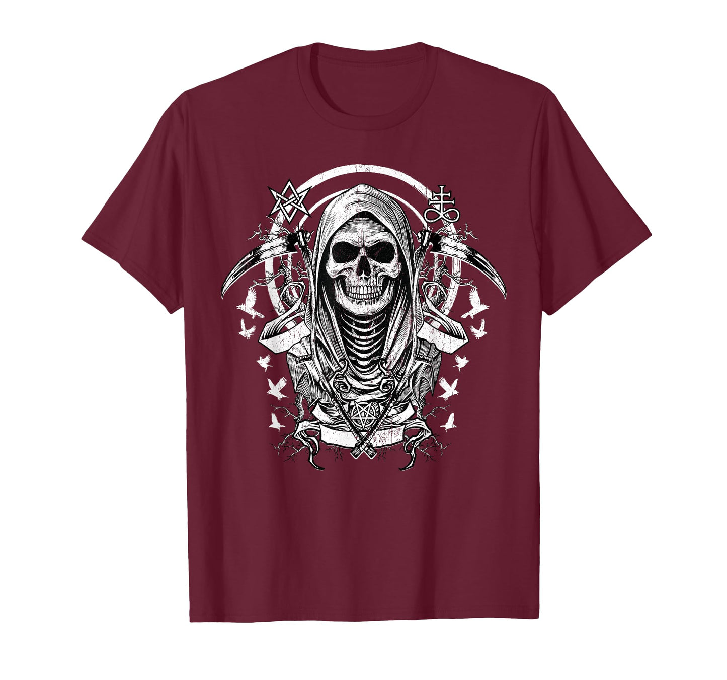 Gothic Aesthetic Skeleton Grunge Occult Y2K Goth Halloween T-Shirt