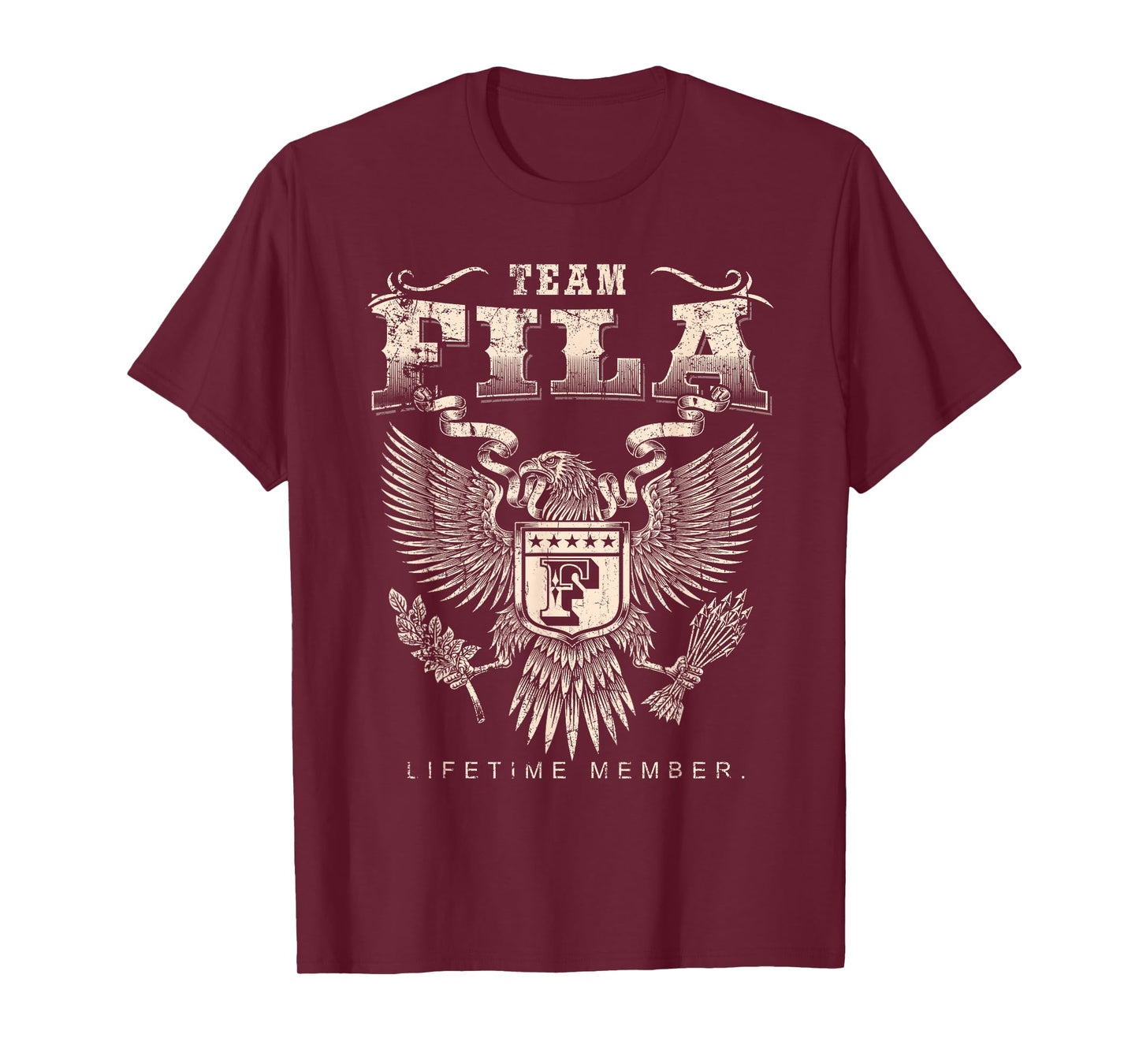 Team Fila Lifetime Member - Fila Name T-Shirt