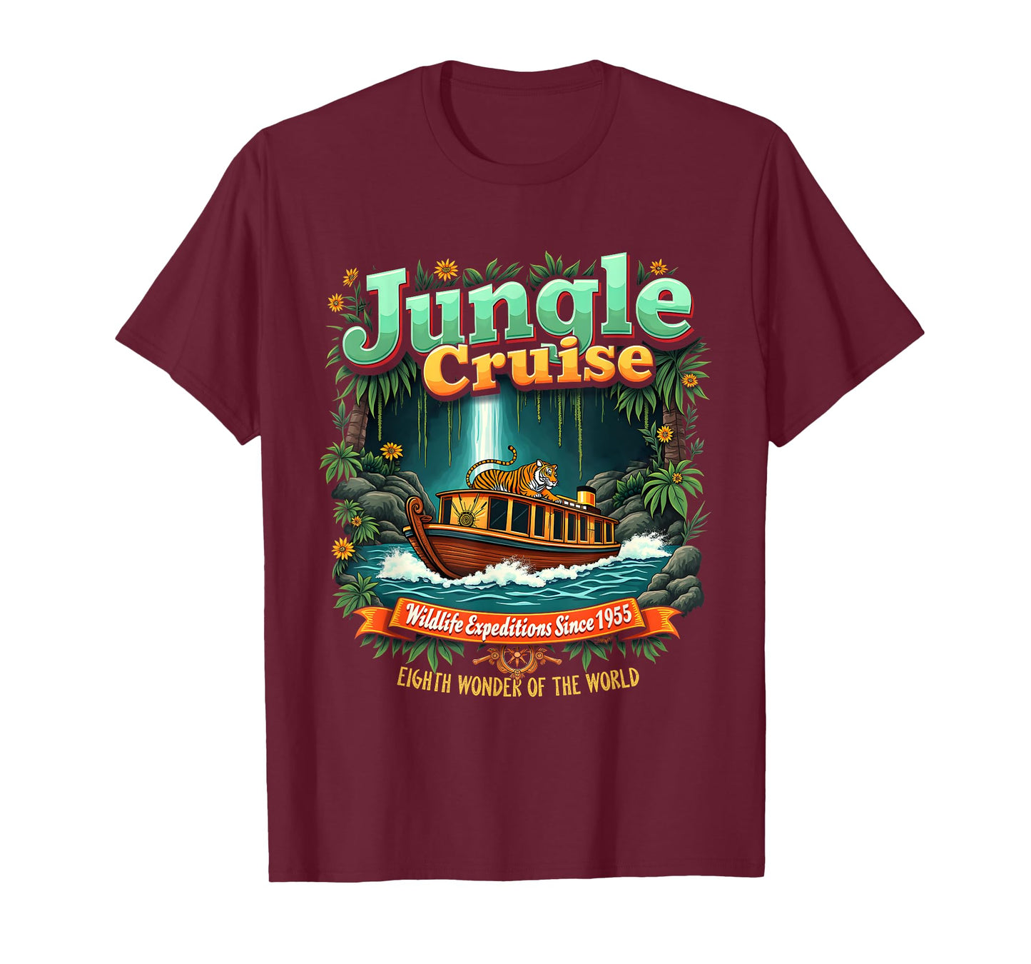 Wildlife Retro VBS 2025 Park Cruise Trip Vintage Jungle T-Shirt