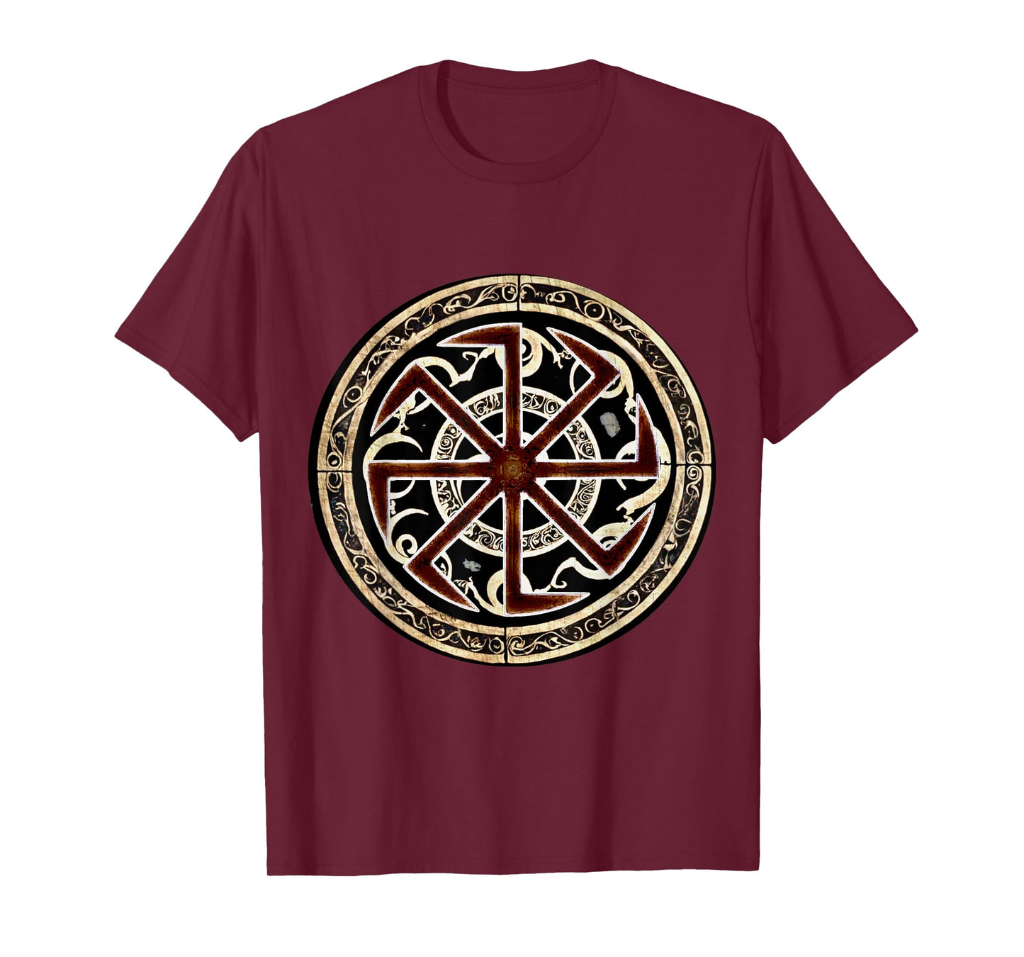 Kolovrat Slavic Protective Rune T-Shirt