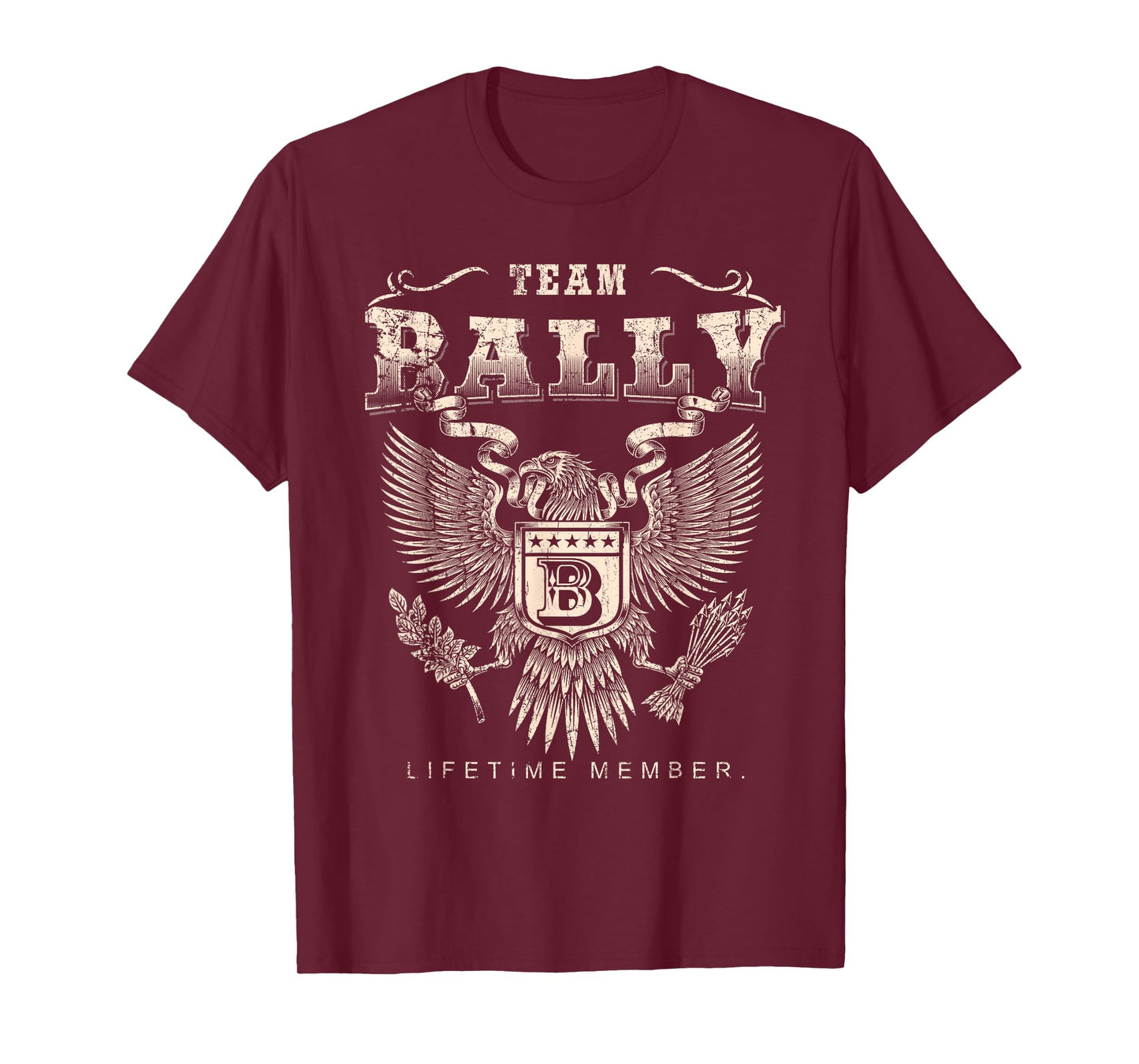 Team Bally Lifetime Member - Bally Name T-Shirt