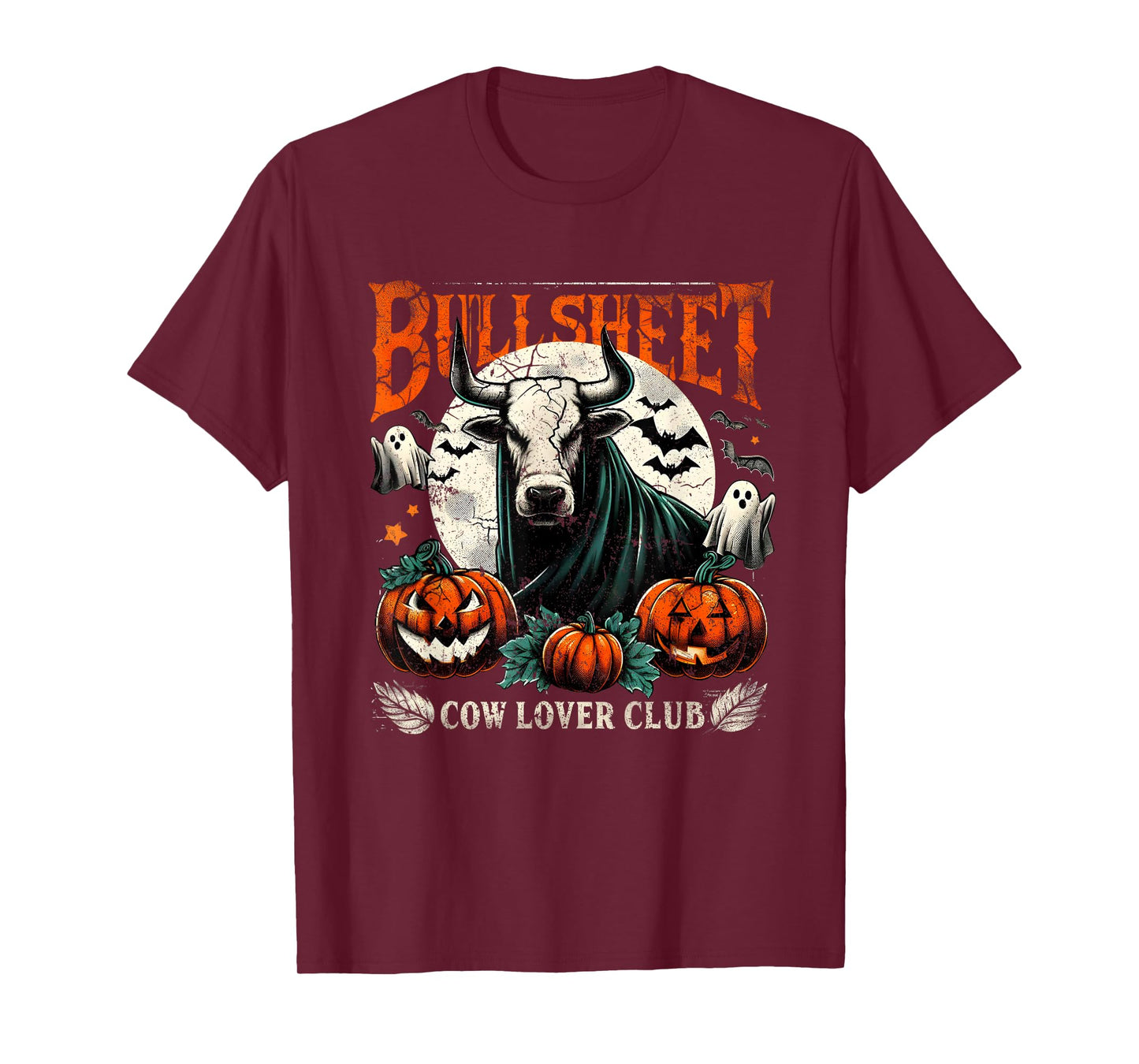 Funny Halloween Cow Ghost Pun for Farm Lovers T-Shirt