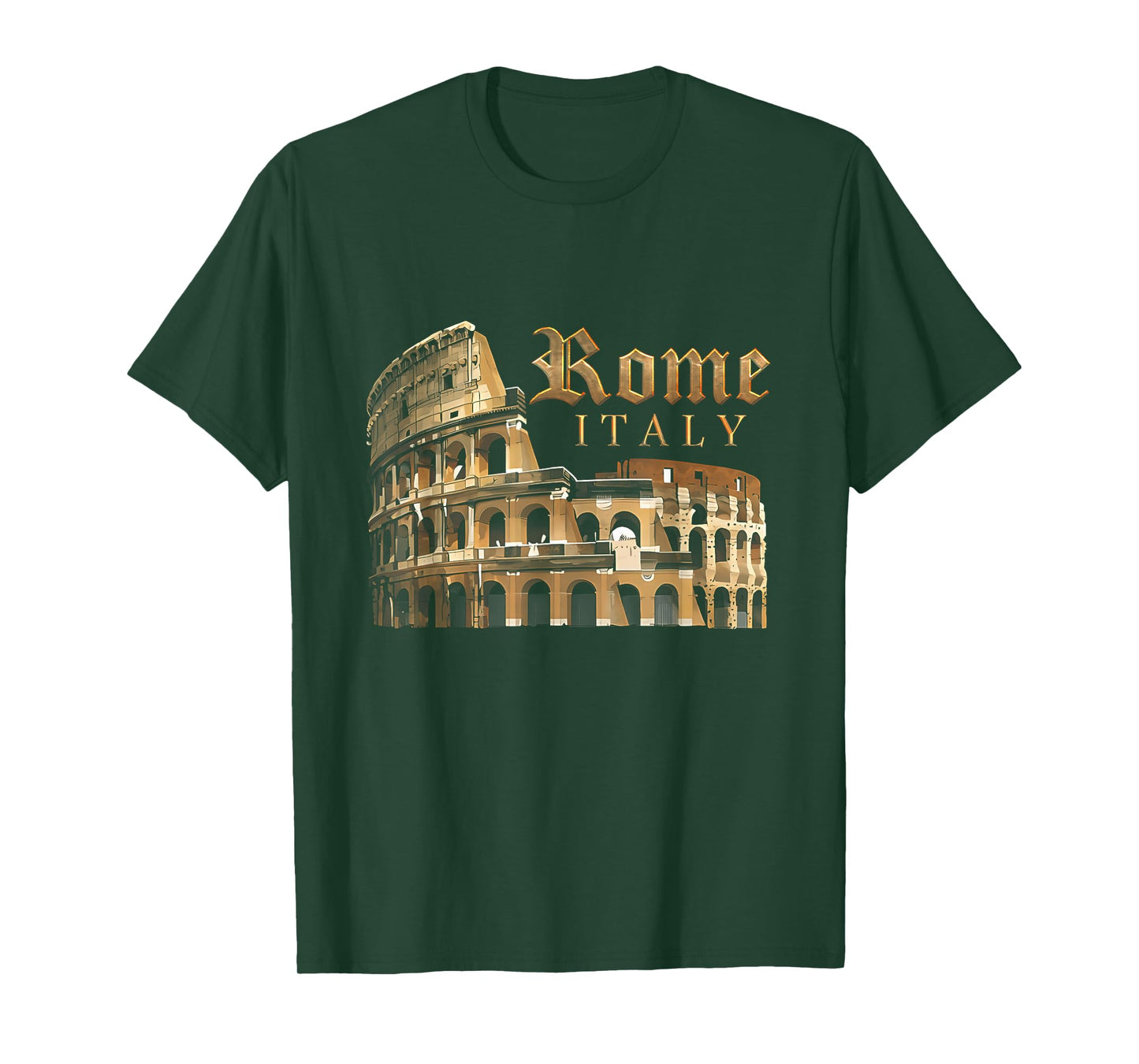 Retro Vintage Roma Italia Colosseum Souvenirs Rome Italy T-Shirt