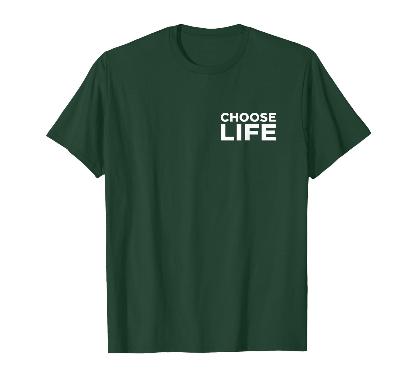 Choose Life Pro-Life Awareness Support Family Advocacy T-Shirt