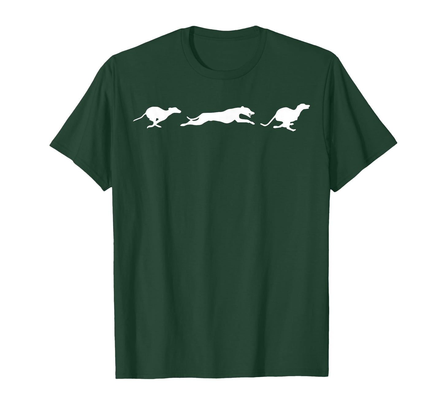 cute Whippet running T-Shirt