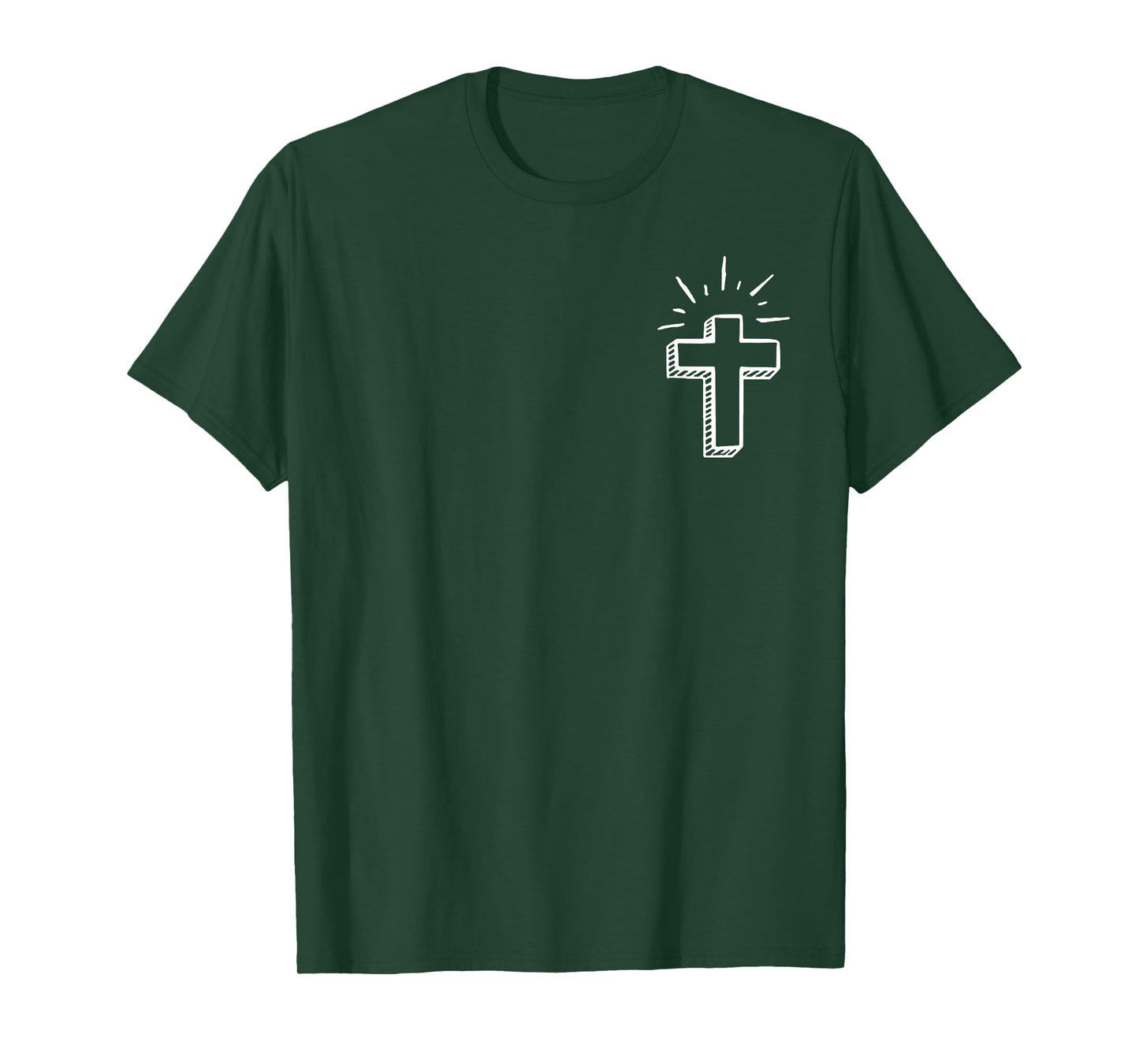 Dear Person Behind Me Need Prayer Tap My Shoulder 2 Sided T-Shirt