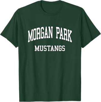 Morgan Park High School HS Chicago IL Retro Sports T-Shirt