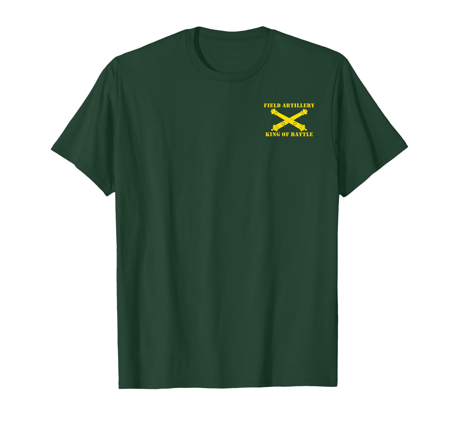 Field Artillery ARTY Crossed Cannons King Of Battle T-Shirt